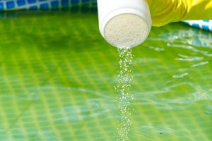 chemicals used during weekly pool maintenance